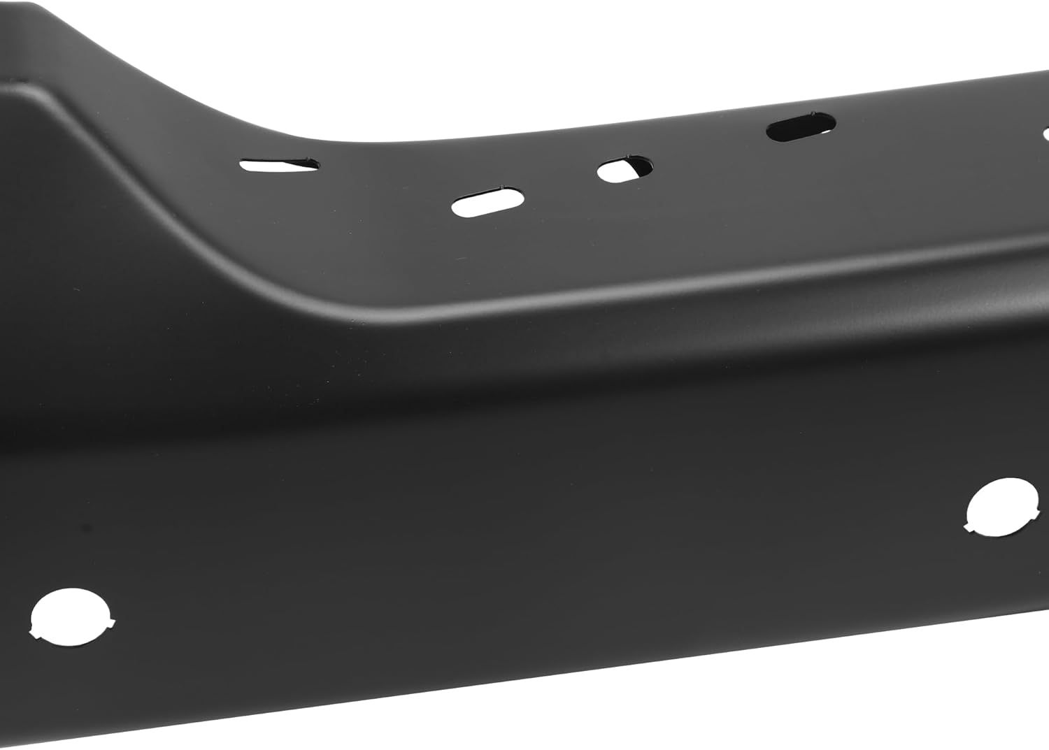 Front Bumper Face Bar Compatible For 2019-2021 Chevy Chevrolet Silverado 1500 LT LTZ W/Park Black Steel Front Bumper Replacement for 84588806