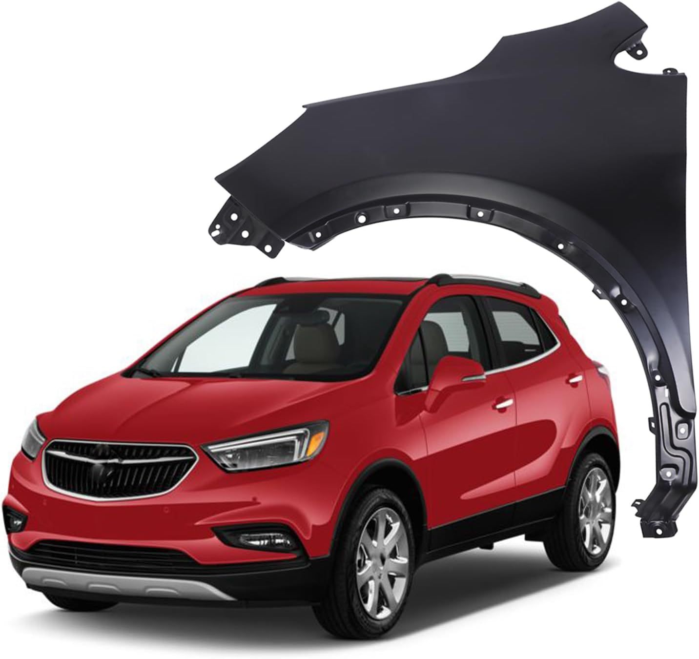 Front Driver Left Side Fender Fits Buick Encore 2017 2018 2019 2020 2021 2022 42666343 GM1240401
