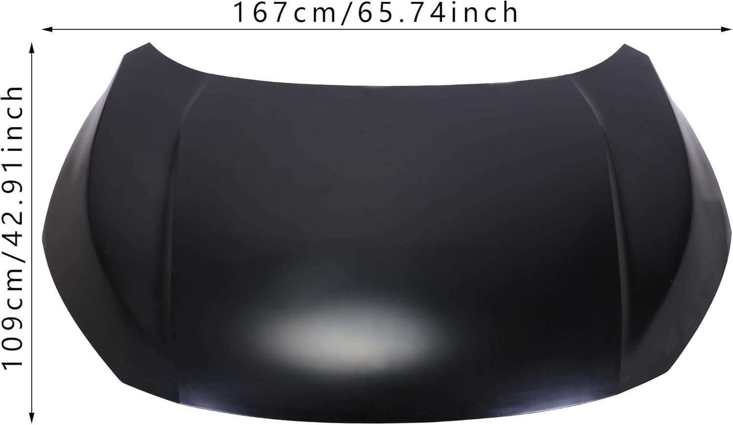 New Primed Steel Hood Panel Assembly Fits For 2016-2020 Honda Civic 60100TBAA00ZZ