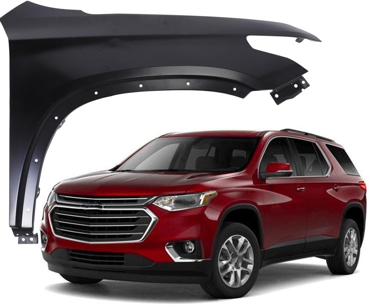 Replacement Front Passenger Right Side Fender for Chevrolet Traverse 2018-2024 84679032