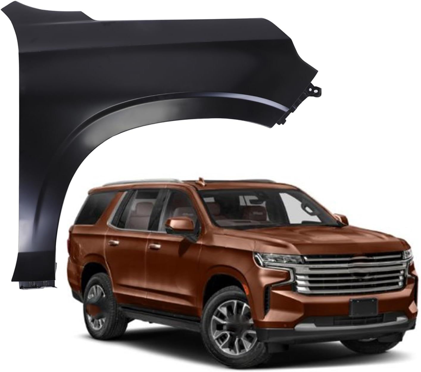 Front Fender Passenger Right Side Steel Primed For Chevrolet Suburban Tahoe 2021 2022 2023