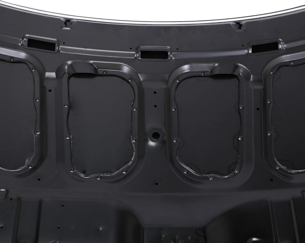 Primed Black Steel Hood Panel For Honda Civic Coupe, Model Years 2016 2017 2018 2019 2020，60100TBAA00ZZ