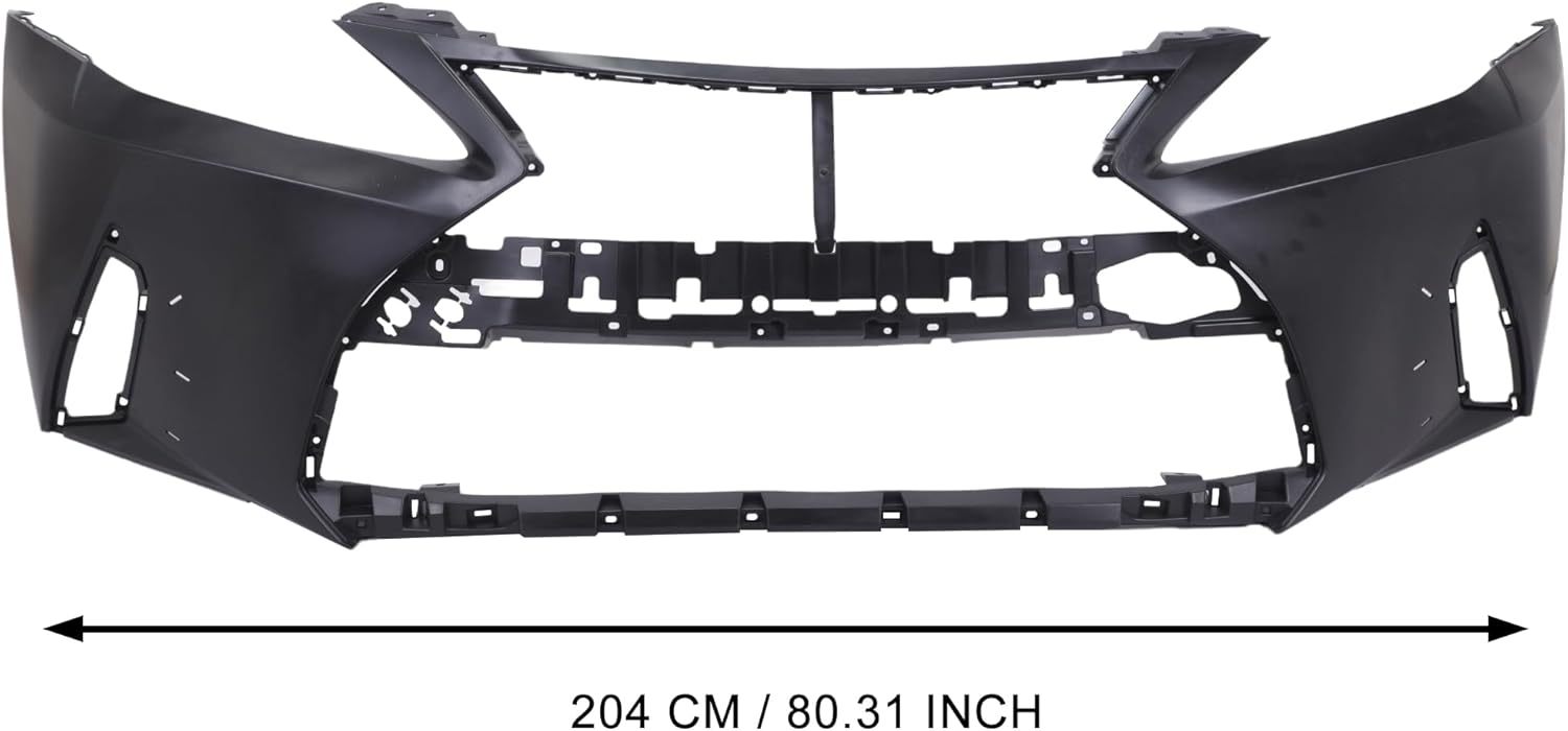 13PCS Front Bumper Complete Cover With Lamp Fits For 2006-2013 Lexus IS250 IS350