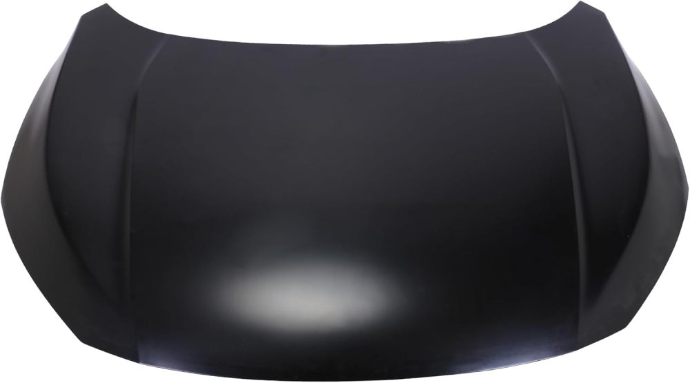 Primed Black Steel Hood Panel For Honda Civic Coupe, Model Years 2016 2017 2018 2019 2020，60100TBAA00ZZ