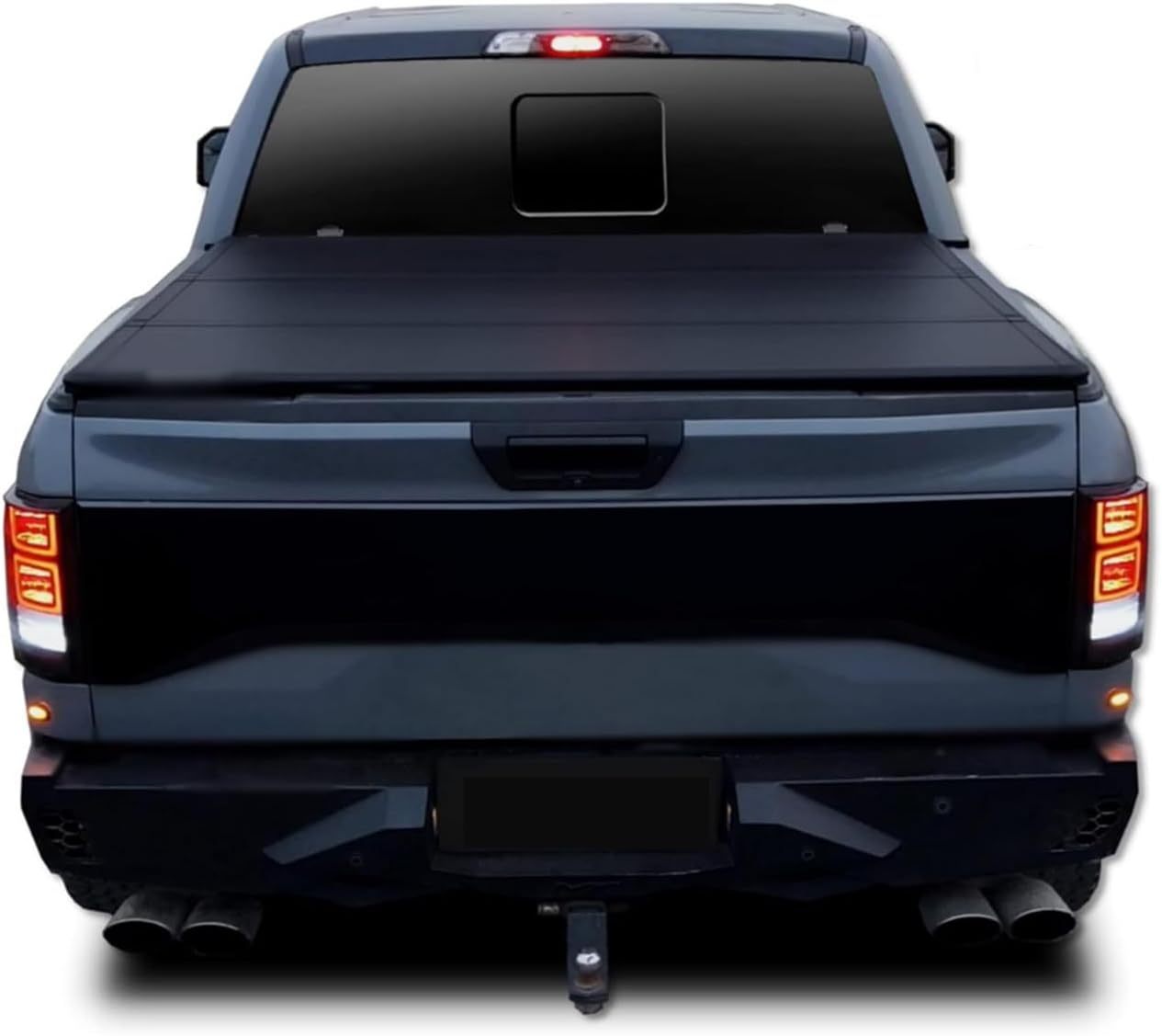 5.0FT Hard Tri-Fold Tonneau Cover Truck Bed for Toyota Tacoma 2016 2017 2018 2019 2020 2021 2022 2023 2024