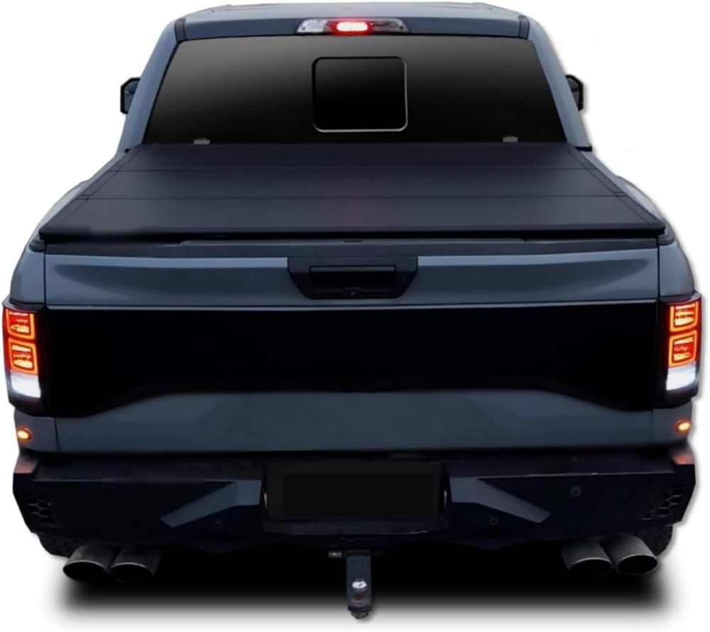 5.0FT Hard Tri-Fold Tonneau Cover Truck Bed for Toyota Tacoma 2016 2017 2018 2019 2020 2021 2022 2023 2024