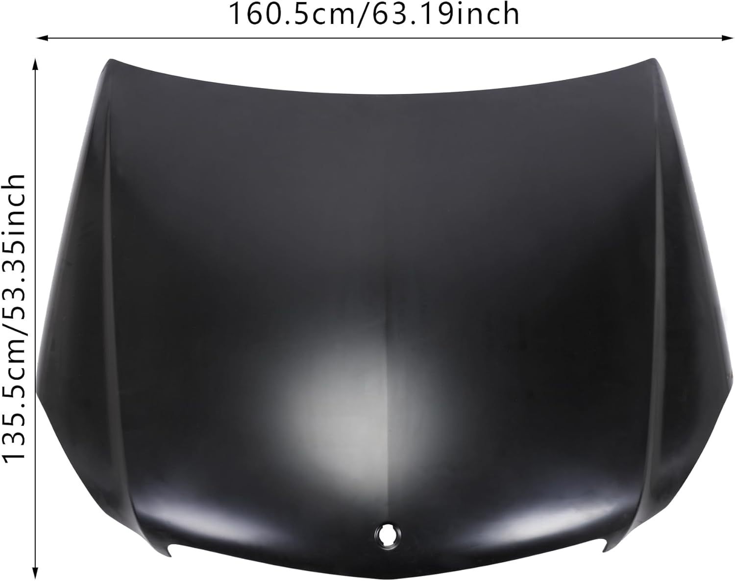 Replacement Part Hood Panel Compatible with 2012 2013 2014 Mercedes Benz C250 C300 (MB1230130 2048800957)