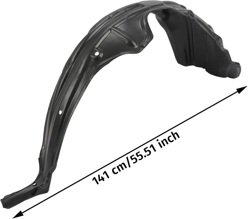 For 2007-2012 Toyota Yaris Front Left+Right Fender Liner Replacement Splash Shields Guard 5387652180/5387552180