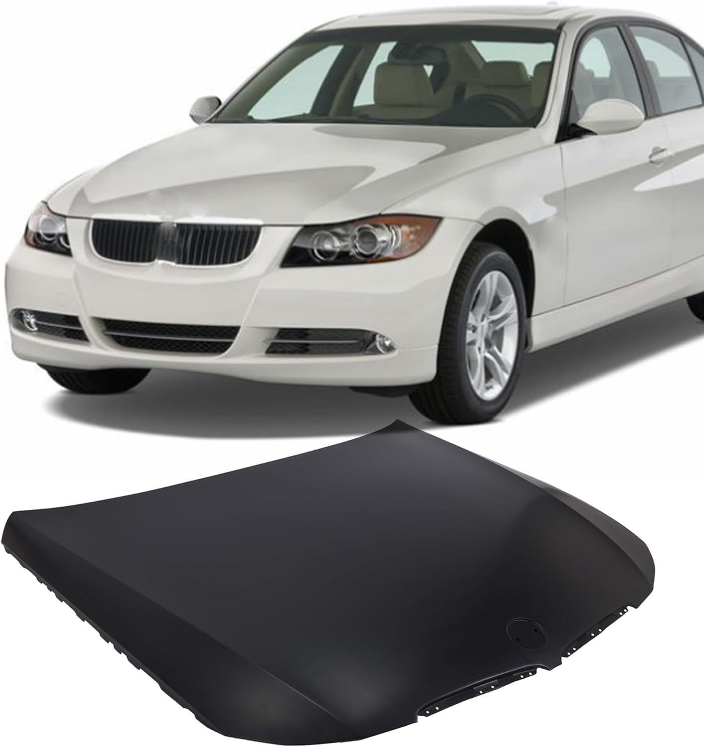 New Hood Panel For 2006 2007 2008 BMW 325i/328i/335i Primed Steel BM1230119C & 41617140729