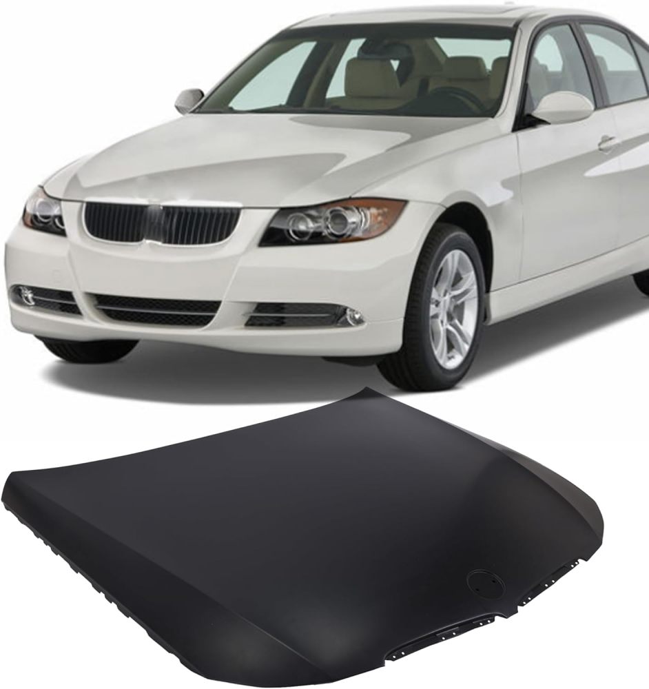 New Hood Panel For 2006 2007 2008 BMW 325i/328i/335i Primed Steel BM1230119C & 41617140729