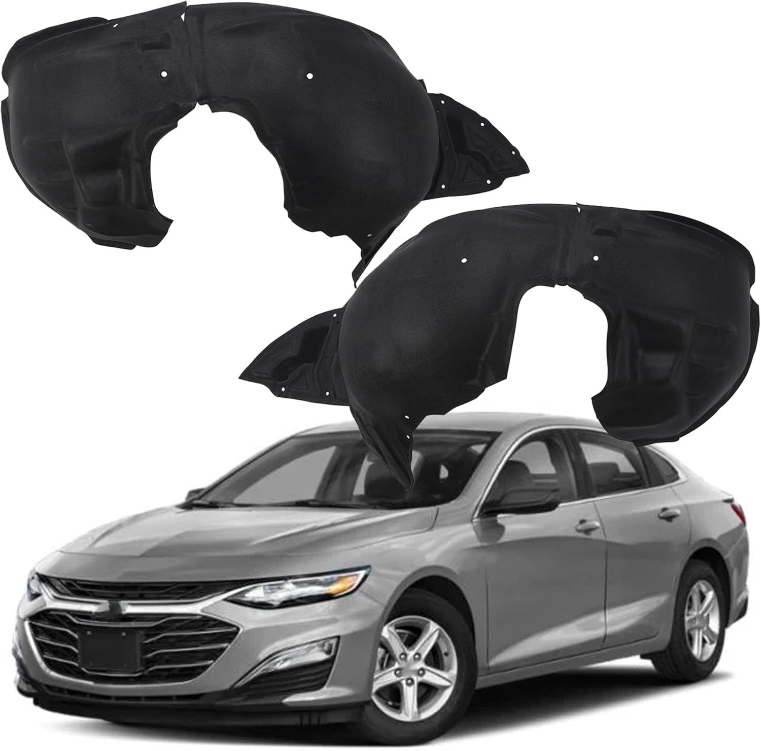 Front Fender Liner Inner Panel For 2019-2023 Chevrolet Malibu, Fender Liner Splash Shield Passenger Right/Driver Left Side