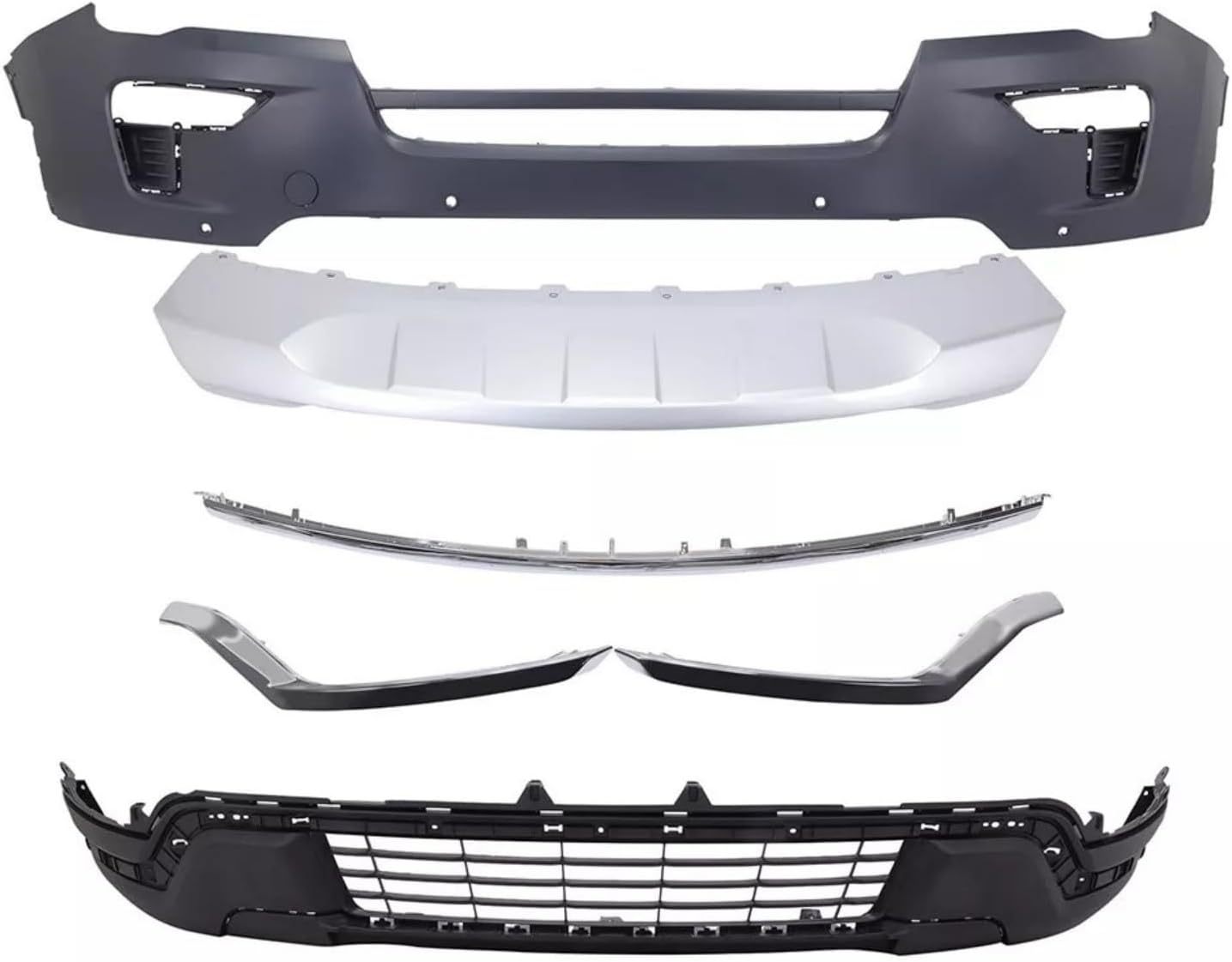 Fits For Ford Explorer 2017 2018 Front Bumper Cover with Sensor Holes JB5Z-17E811-CA