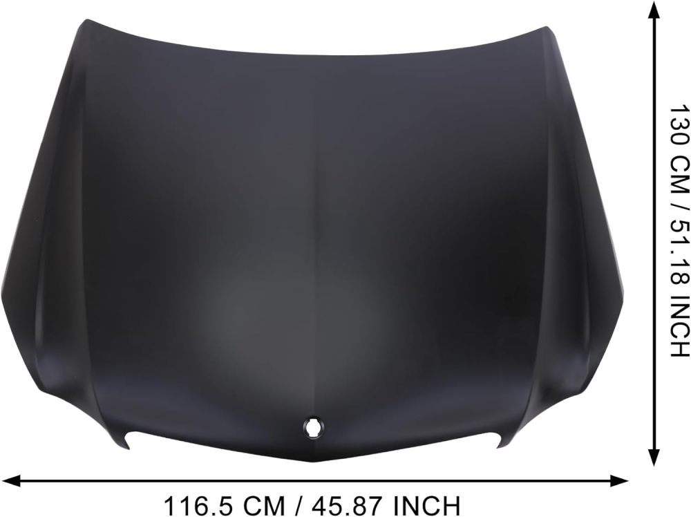 Replacement Part Compatible with Mercedes Benz E350 E550 E63 2010-2013 Hood Panel Assembly (OEM Number MB1230126 2128800157)