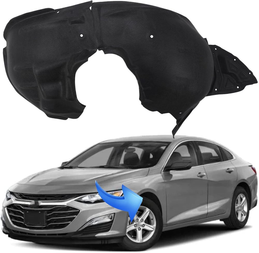 Front Fender Liner Inner Panel For 2019-2023 Chevrolet Malibu, Fender Liner Splash Shield Driver Left Side