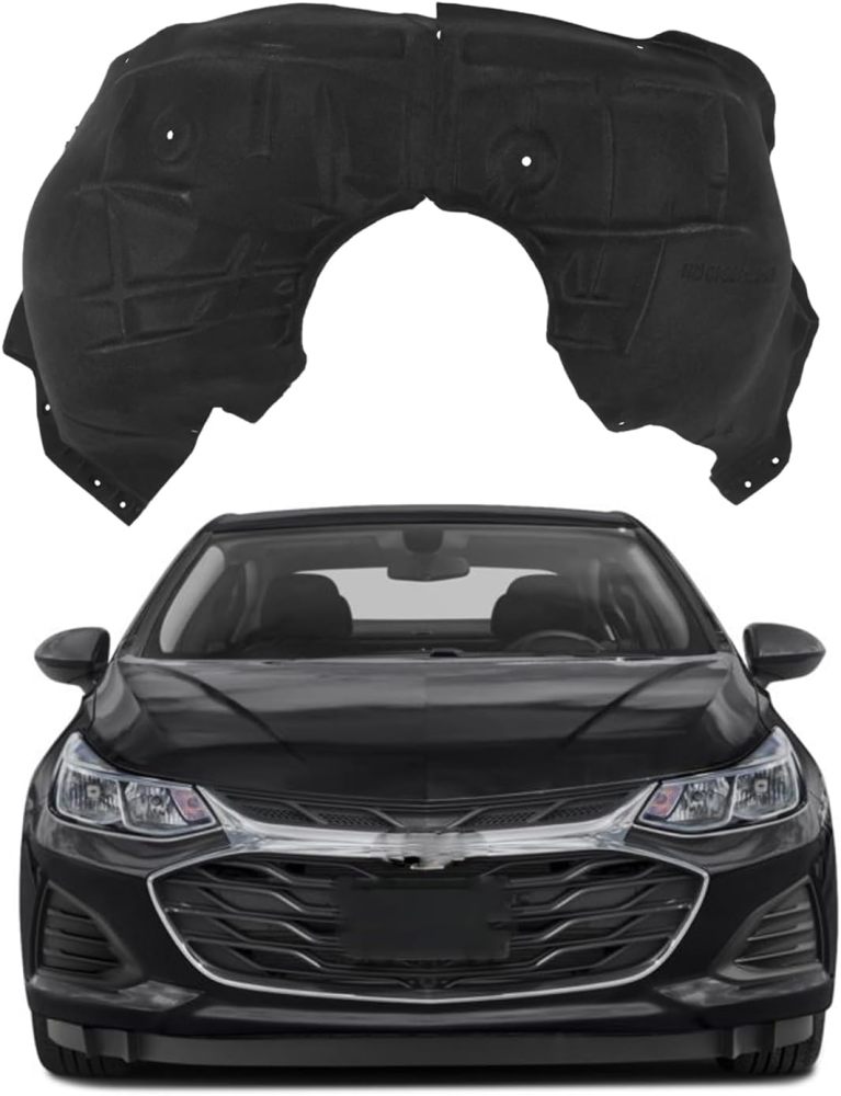 For 2016-2019 Chevy Cruze Front Left & Right Side Fender Liner 84156926/84156925