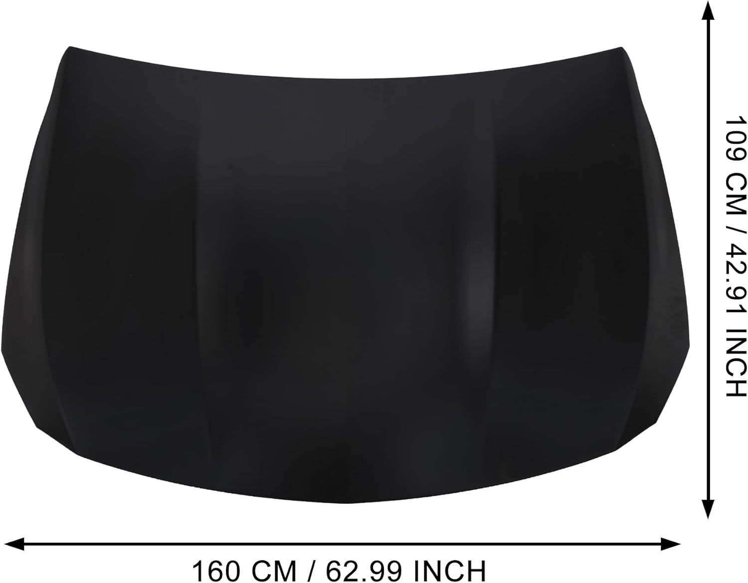 Front Hood Panel Primed Aluminum Direct Replacement For 2015-2020 Mercedes-Benz GLA250 OEM 1568800057