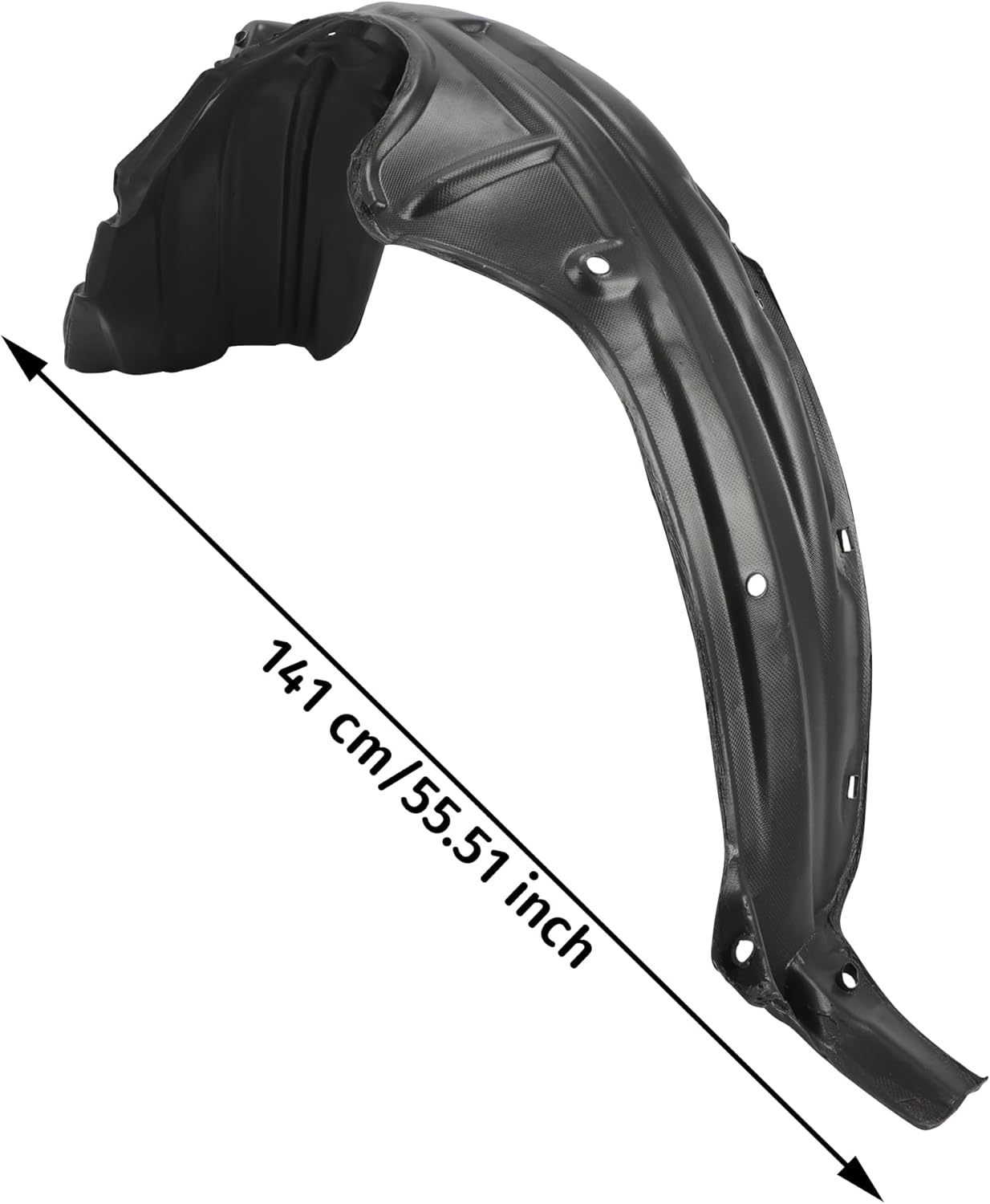 For 2007-2012 Toyota Yaris Front Left+Right Fender Liner Replacement Splash Shields Guard 5387652180/5387552180