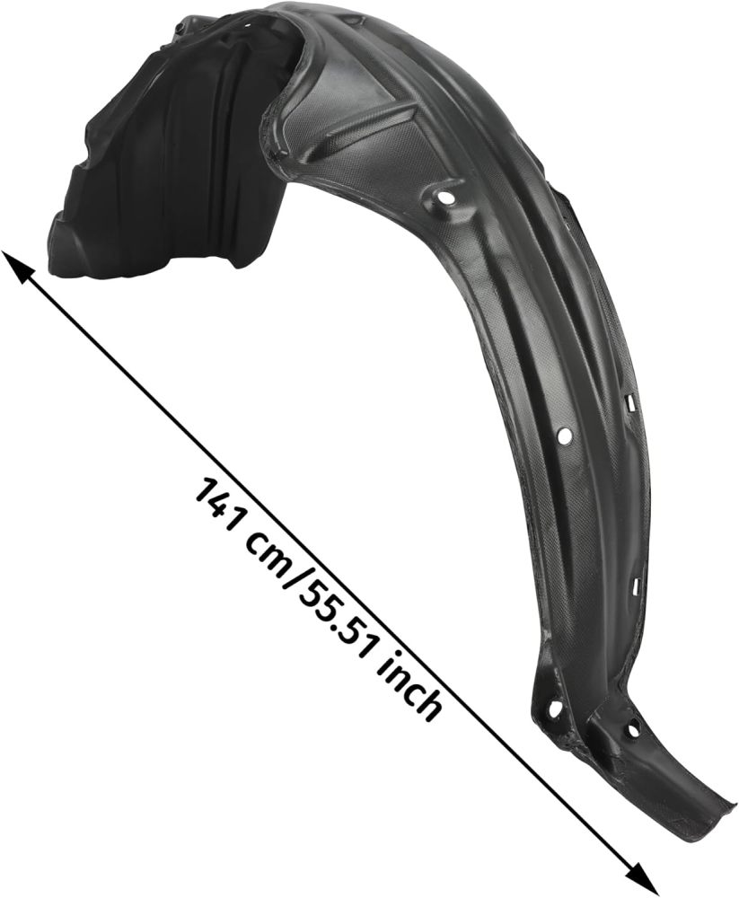 For 2007-2012 Toyota Yaris Front Left+Right Fender Liner Replacement Splash Shields Guard 5387652180/5387552180