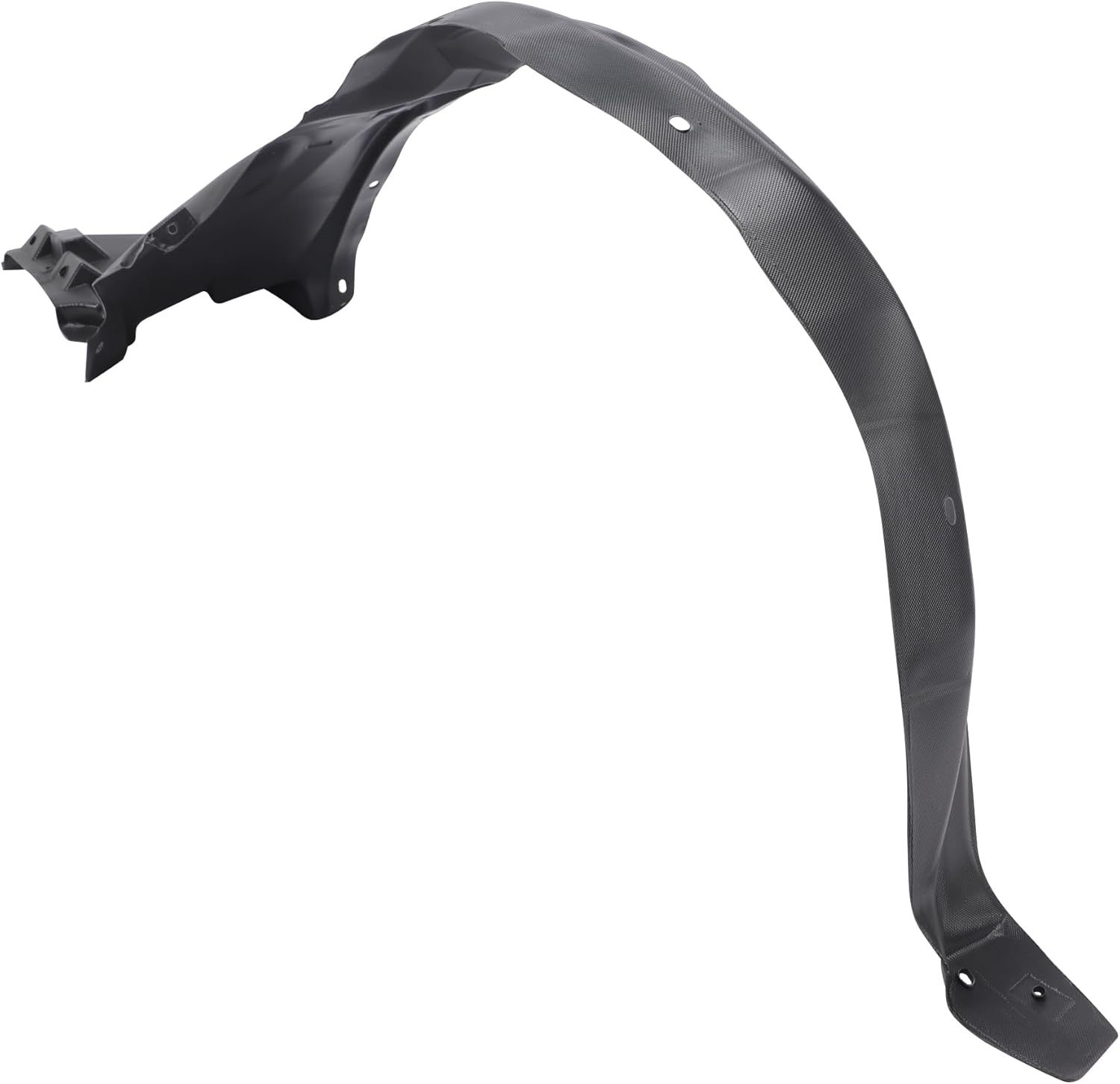 Front Right Inner Fender Liner Black Passenger Side Compatible with Chevrolet Malibu 2008-2012 20830626-PFM