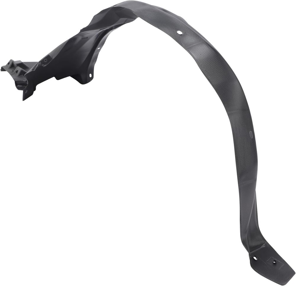 Front Right Inner Fender Liner Black Passenger Side Compatible with Chevrolet Malibu 2008-2012 20830626-PFM