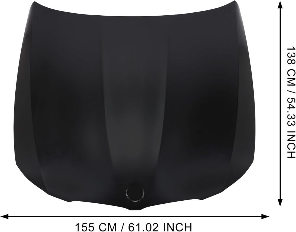 Replacement Part Hood Panel Compatible with 2009-2012 BMW 323i 335i 328i OEM 41617153940