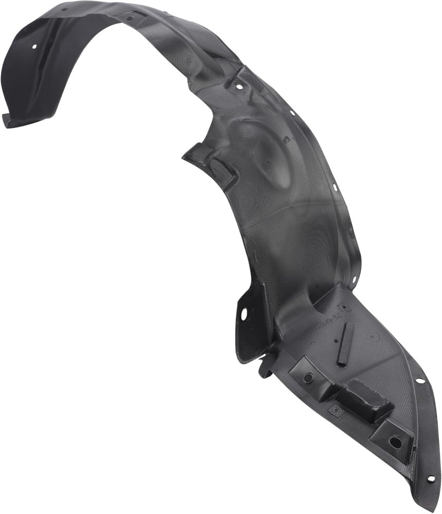 Front Diver Inner Fender Liner Black Left Side Compatible with Chevrolet Malibu 2008 2009 2010 2011 2012 20830624-PFM