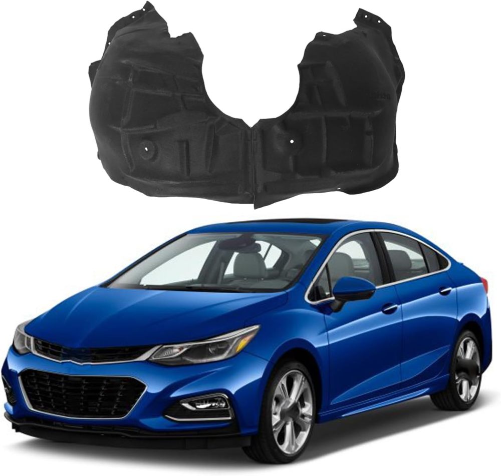 Front Driver Fender Liner For 2016 2017 2018-2019 Chevrolet Cruze, Replacement Left Side 84156926