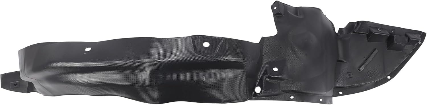 Front Right Inner Fender Liner Black Passenger Side Compatible with Chevrolet Malibu 2008-2012 20830626-PFM