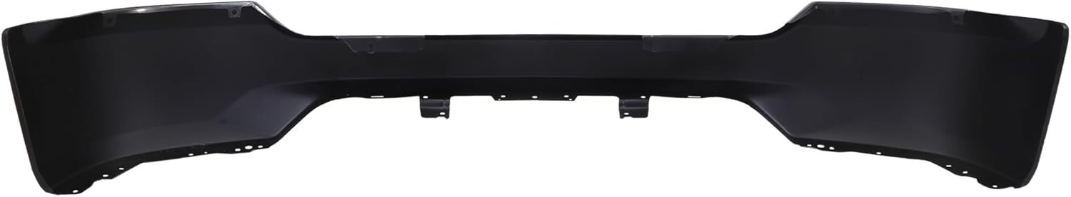 Chrome Steel Front Bumper Face Bar Compatible with 2016 2017 2018 Chevy Silverado 1500 Without Fog/Sensor Blcak 84029793GM1002869