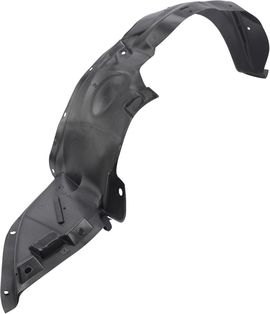 Front Right Inner Fender Liner Black Passenger Side Compatible with Chevrolet Malibu 2008-2012 20830626-PFM
