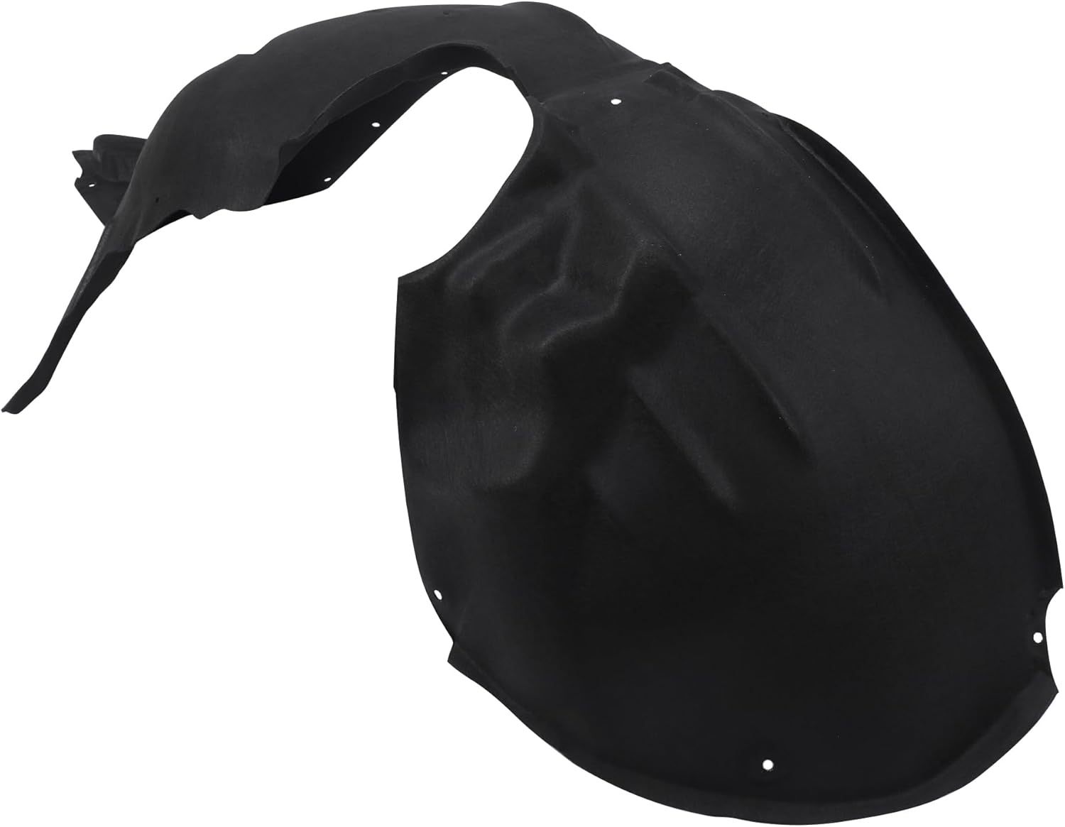 Front Right Inner Fender Liner Black Passenger Side Compatible with Chevrolet Malibu 2019-2023 84506559