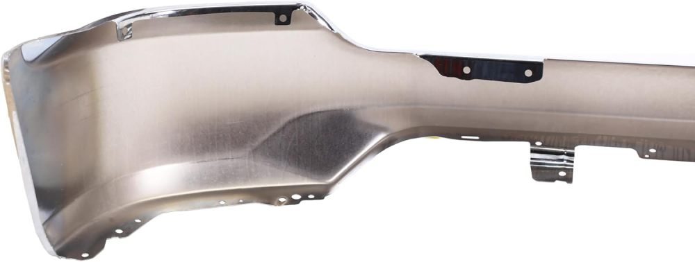 Chrome Steel Front Bumper Face Bar Compatible with 2016 2017 2018 Chevy Silverado 1500 Without Fog/Sensor Silver 84029799GM1002860