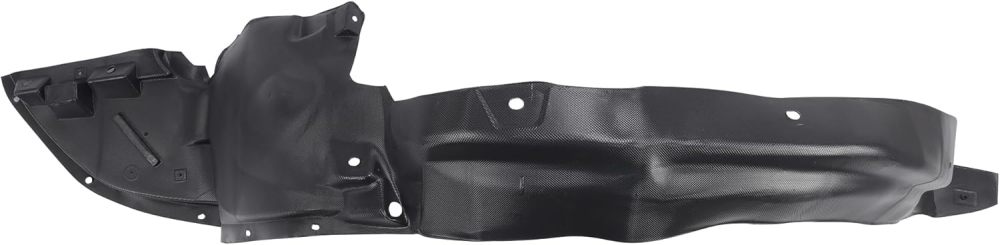 Front Diver Inner Fender Liner Black Left Side Compatible with Chevrolet Malibu 2008 2009 2010 2011 2012 20830624-PFM