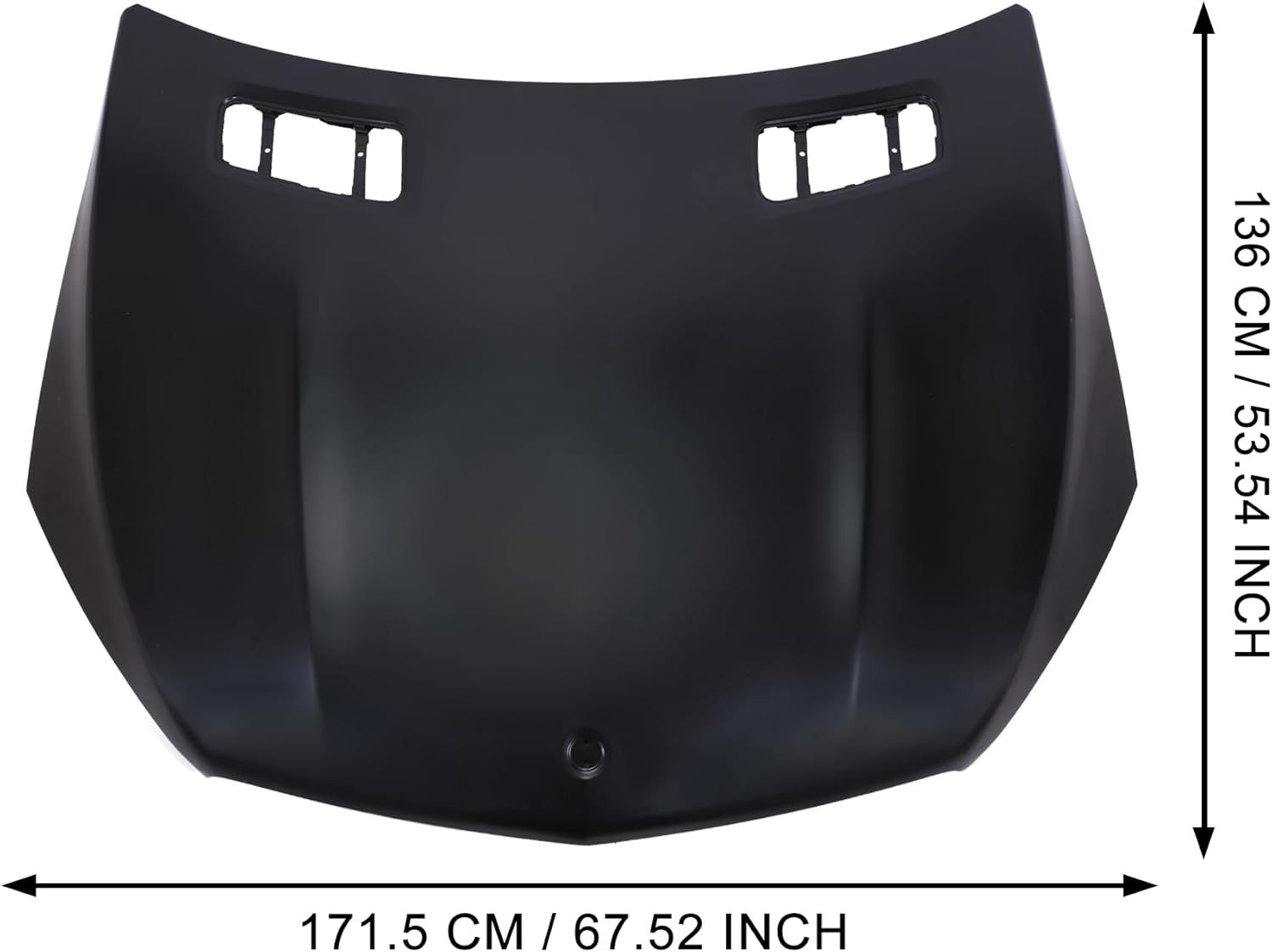 Hood Panel For 2016 2017 2018 Mercedes Benz GLE350 Primed Black MB1230145 2928800057
