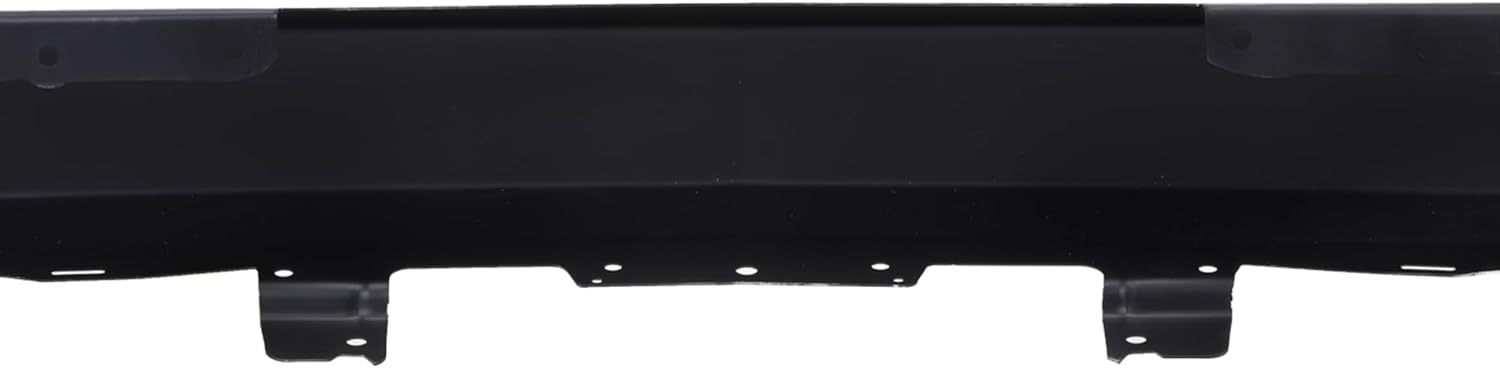 Chrome Steel Front Bumper Face Bar Compatible with 2016 2017 2018 Chevy Silverado 1500 Without Fog/Sensor Blcak 84029793GM1002869