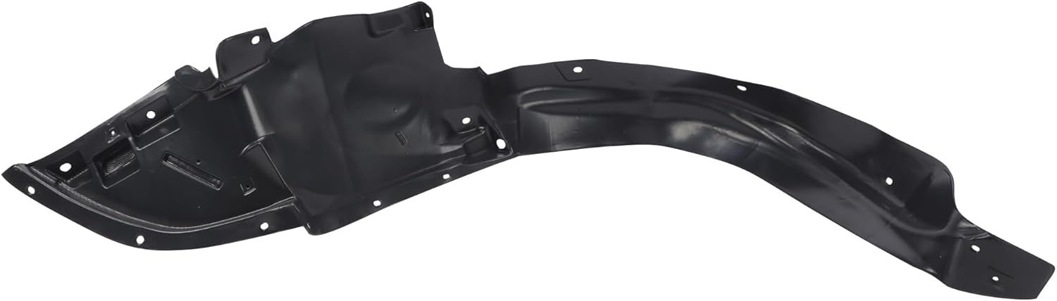 Front Right Inner Fender Liner Black Passenger Side Compatible with Chevrolet Malibu 2008-2012 20830626-PFM