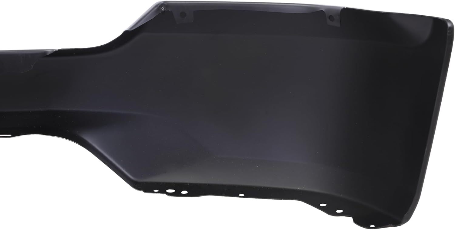 Chrome Steel Front Bumper Face Bar Compatible with 2016 2017 2018 Chevy Silverado 1500 Without Fog/Sensor Blcak 84029793GM1002869