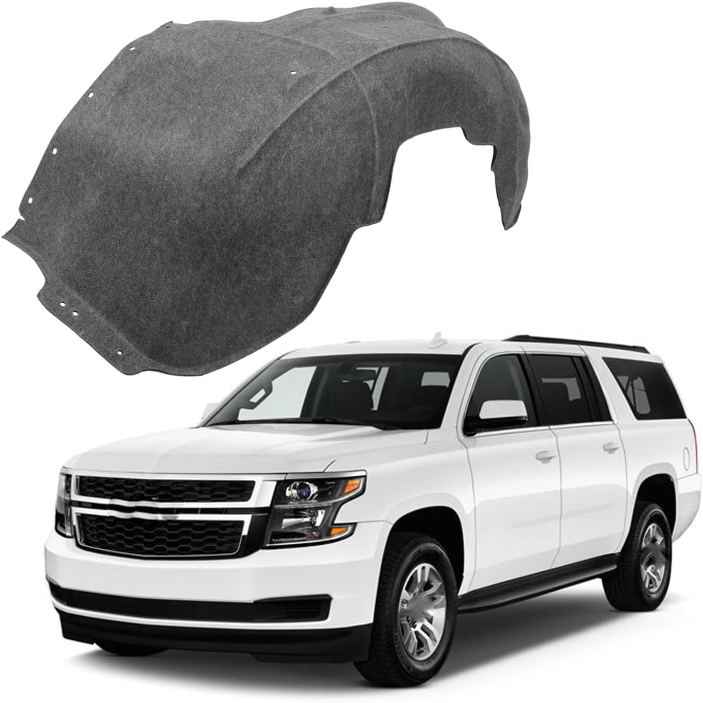 Front Right Splash Shield Fender Liner For 2015-2020 Chevrolet Suburban Tahoe Replacement Passenger Side 22806317
