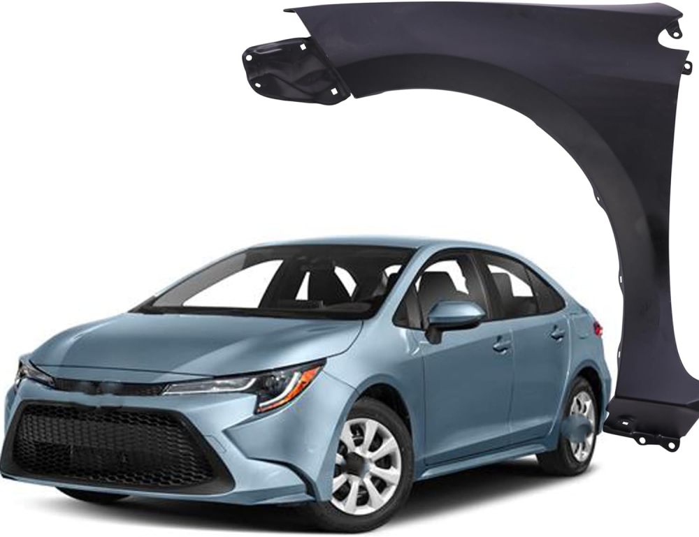 Front Fender For 2014-2019 Toyota Corolla Front Passenger&Driver Side Primed Steel OE#5380202170+80202180