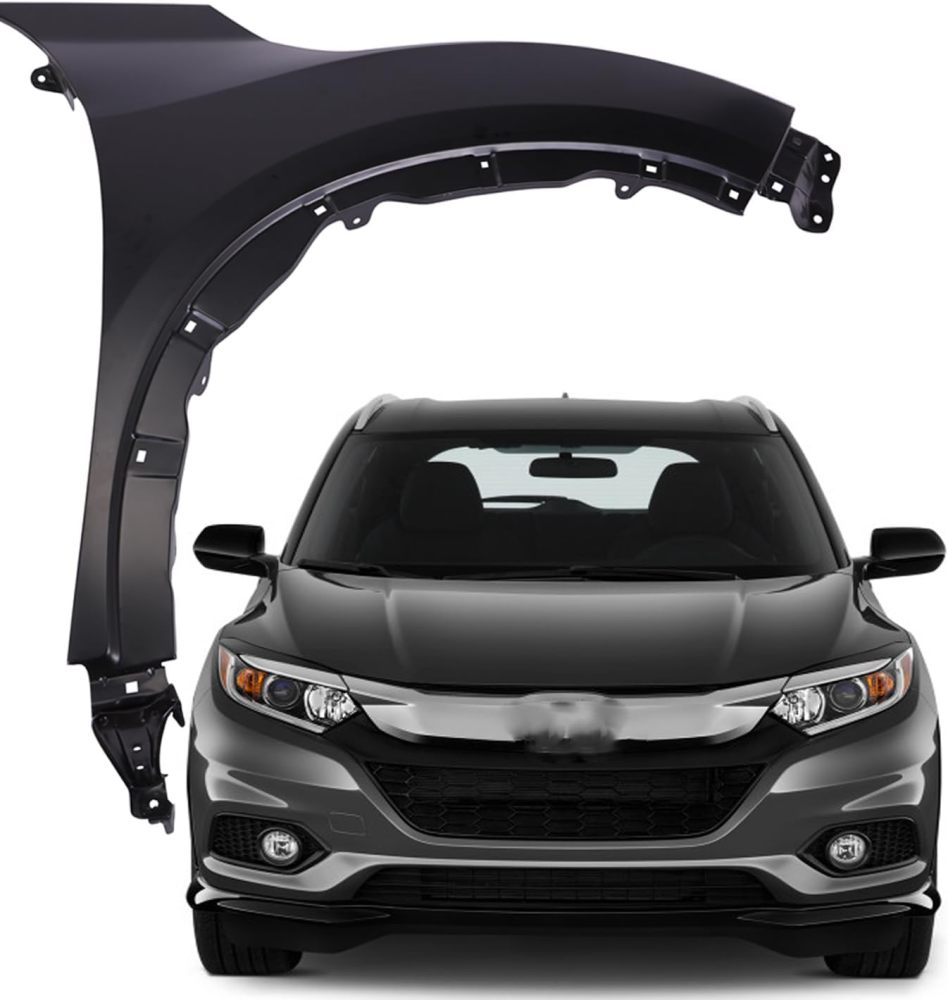 Fits For 2016-2022 Honda HR-V Right Front Fender Passenger Side Fender Replacement OEM: HO1241190
