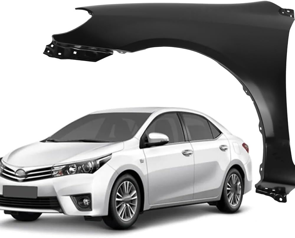 For 2018-2022 Toyota Camry Front Passenger Driver Side Fender Primed Steel Replacement 5380206180+80106170