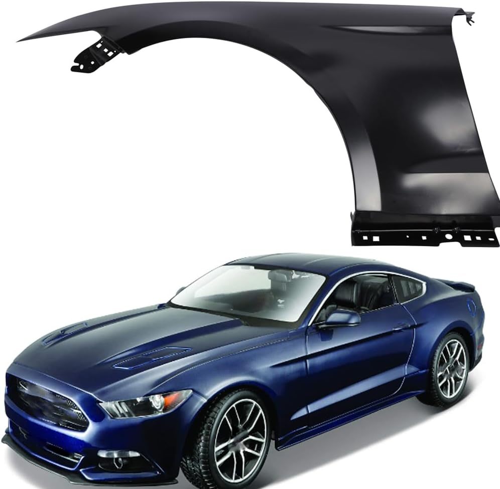Fender Driver Side Fit For 2015-2017 Ford Mustang Front Left Fender of Replacement OEM: FO1240303