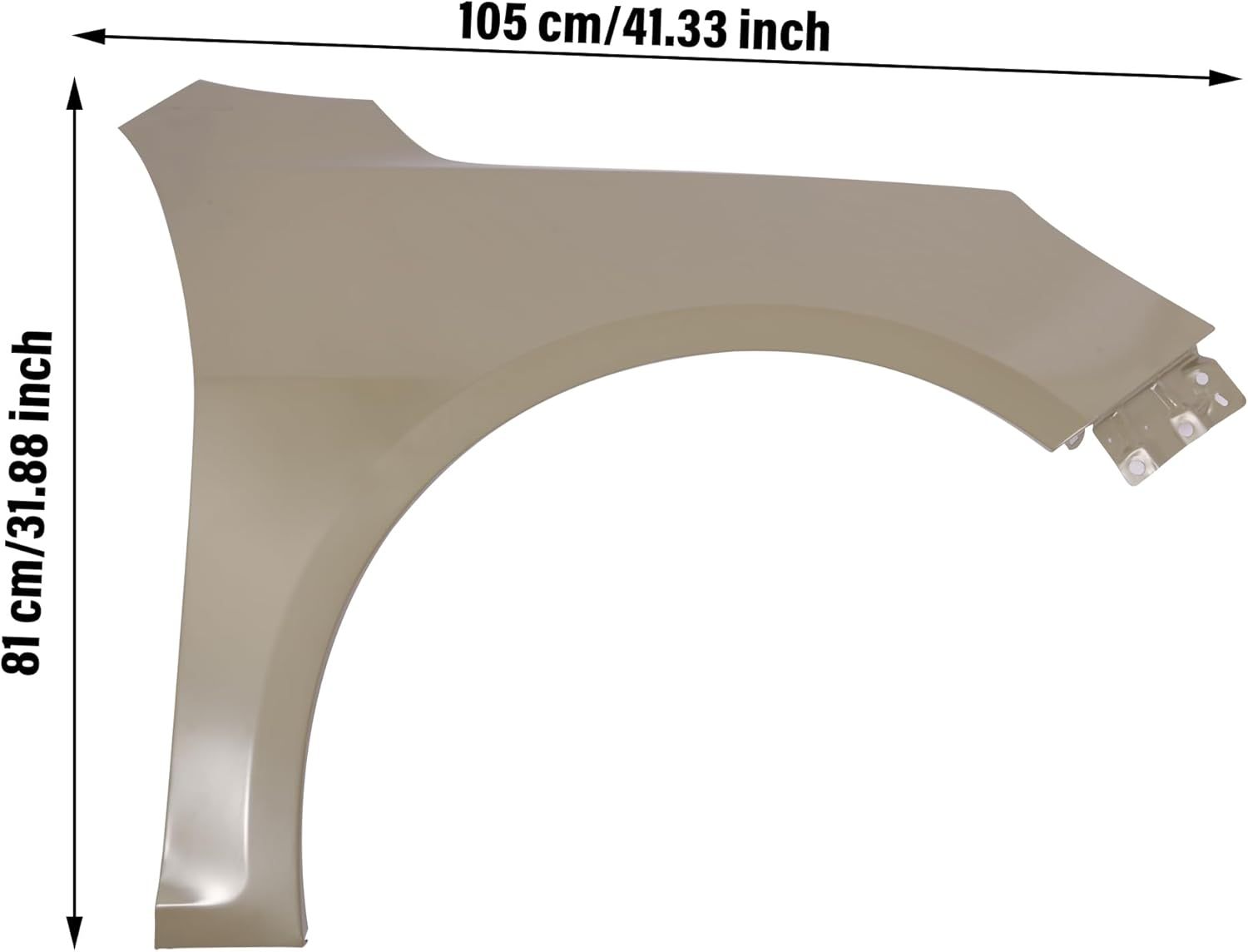 Front Passenger Right Side Fender Compatible For 2013-2015 Chevrolet Malibu Front Panel Steel Primed Replace#22899771
