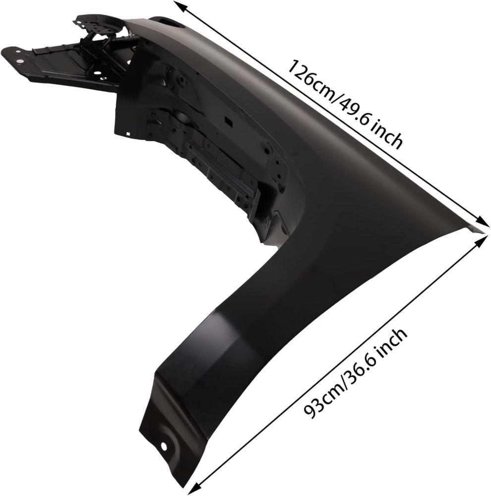 Front Left Fender Compatible with 2015-2020 Chevrolet Tahoe Suburban Drive Side Steel OEM 84216909