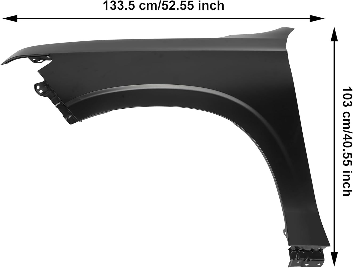Fender Driver Side Fit For 2021-2023 Cadillac Escalade Front Left Fender of Replacement OEM:84384206