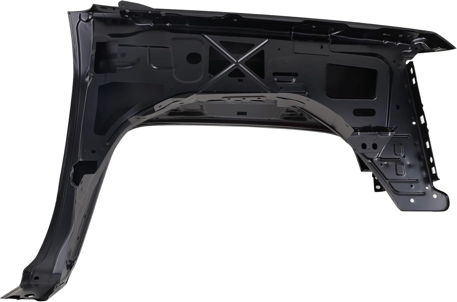 Replacement Parts Front Left Driver Side Fender Assembly Compatible With 2014-2018 Chevrolet Silverado 1500 OEM 23303551
