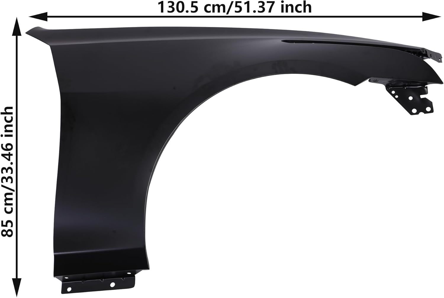 Front Fender Fit for 2014-2019 Cadillac CTS CAPA Sedan Primed Steel Front Right Side Replace 84054145