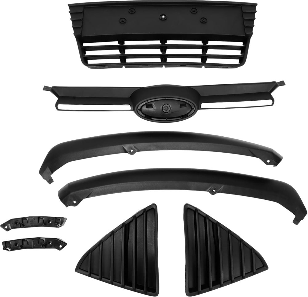 Replacement Front Bumper Cover For 2012 2013 2014 Ford Focus SE SEL Matte Black