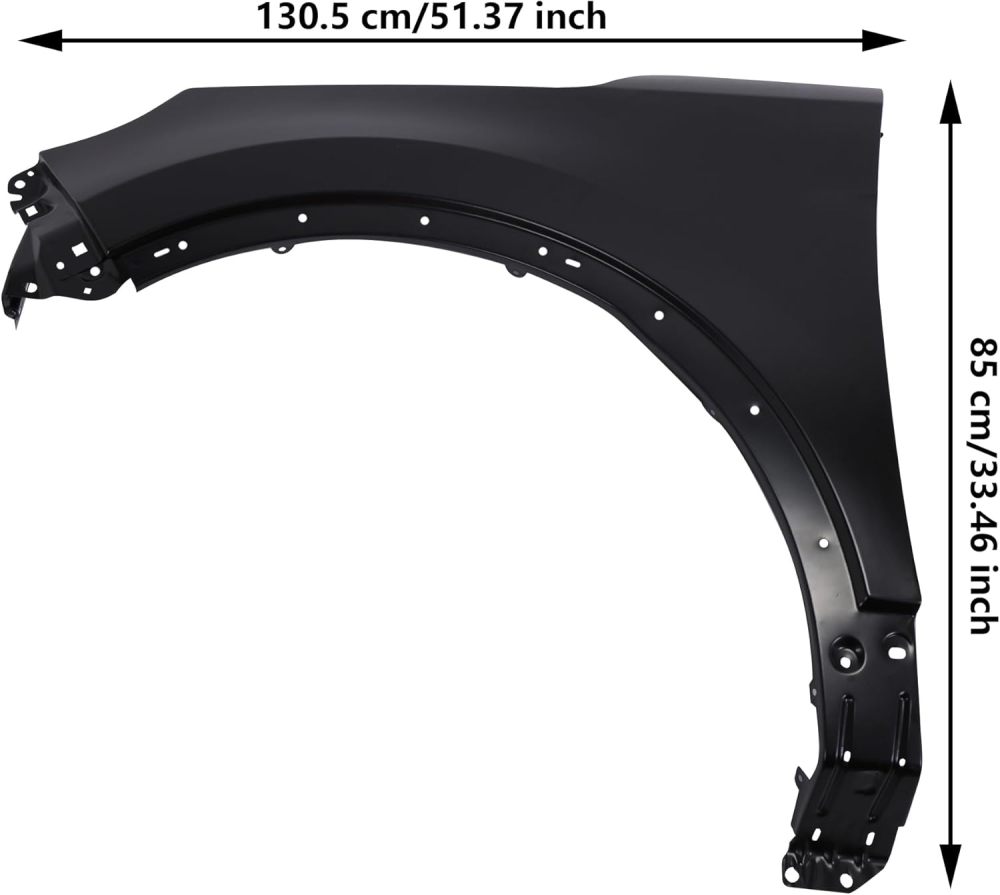 Front Driver Left Side Fender Compatible With 2011-2015 Ford Explorer, Steel Primed OEM:BB5Z16006A