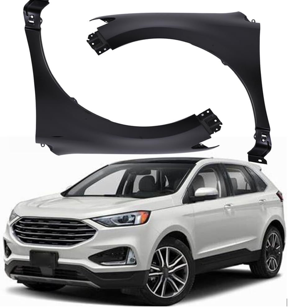 Fender Front Left Driver & Right Passenger Side Primed Steel For 2011-2014 Ford Edge CT4Z16005ACT4Z16006A
